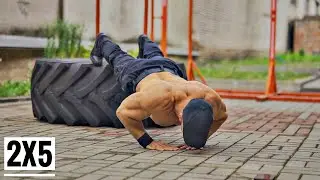 GET SHREDDED CHEST IN 5 MINUTES!! ONLY PUSH UPS WITHOUT IRON