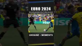 🔥⚽ УКРАЇНА на EURO 2024 - Найкращі Моменти! ❤️🇺🇦 | Romania vs Ukraine #moments