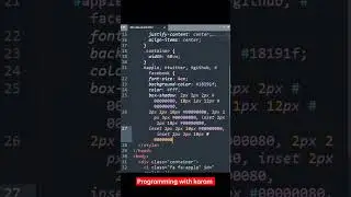 HTML CSS and JavaScript #shot #shorts #html #css