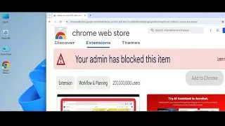 How To Deny Domain User Install Extensions From Google Chrome Using Group policy Win Server 2022