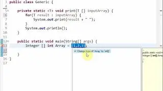 Java Generic methods