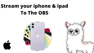How To stream your iphone&ipad to the OBS | Apple only