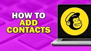 How To Add Contacts In MailChimp (Easiest Way)