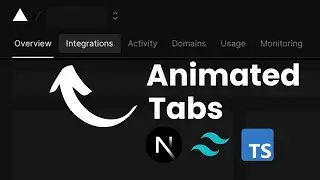 Build Vercel's Animated Tabs with Tailwind CSS and Framer Motion