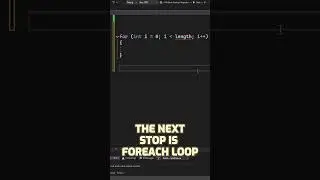 How to Speed Up Coding with Visual Studio 2022 | Code snippets for loops #devtips #visualstudio