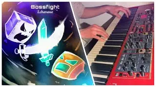 Geometry Dash Official Animation ON PIANO (Bossfight by Lchavasse)