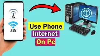 How to Share Internet from Android to PC - Easy Step-by-Step Guide | Share internet phone to pc