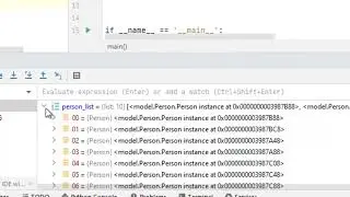 Debug and Inspect Python variables using PyCharm