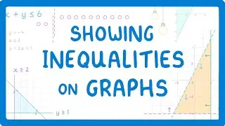 GCSE Maths - Solving Inequalities by Plotting them on a Graph (Inequalities Part 4) #59