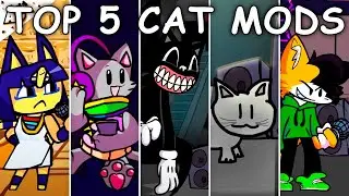 Top 5 Cat Mods - Friday Night Funkin’