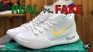 NIKE KYRIE 3 Finals PE REAL vs FAKE