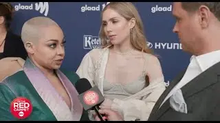 Raven-Symoné at the 34th Annual GLAAD Media Awards - 'On The Red Carpet' Interview (2023) #shorts