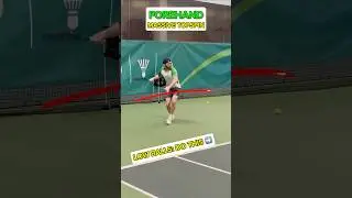 How to Hit HEAVY Topspin Like a Pro | How to Hit Tennis Forehand. 