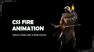 Stunning Fire Animation using HTML CSS Code