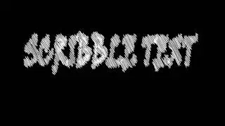 15/After Effects Animated Hand Drawn Scribble Text Effect