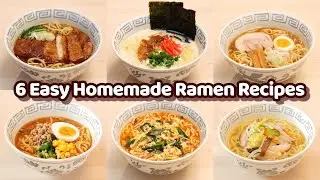 6 Easy Ways to Make Japanese Homemade Ramen - Revealing Secret Recipes!!