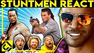 Stuntmen React to Bad & Great Hollywood Stunts 21