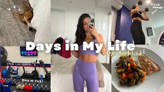 VLOG: Gymshark Sale Haul, Homemade Salad Dressing, + I'm Back at F45 !!