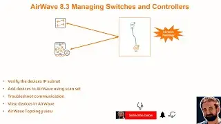 Airwave managing switches and mobility controllers