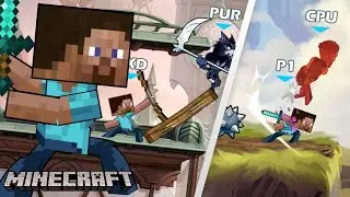 Brawlhalla Crossover STEVE FROM MINECRAFT (Mod)