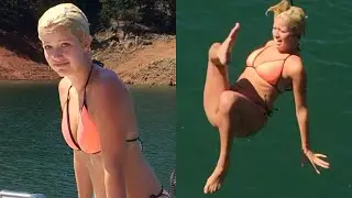 SHE FELL off a BOAT! | SUMMER FAILS