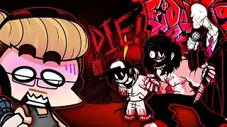 VS JEFF THE KILLER, SLENDERMAN & POKEMON HORROR?! | Friday Night Funkin (Friday Night Trepidation)