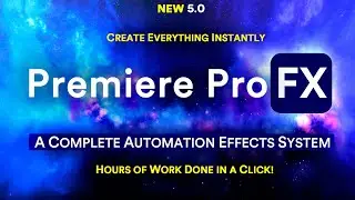 Premiere Pro Transitions Automation with Premiere Pro FX Plugin Extension - Only at Envato