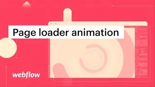 How to add a page loading animation — After Effects & Lottie in Webflow