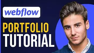 How To Create Portfolio Website In Webflow | Beginners Tutorial 2024