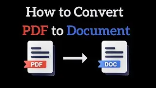 How to convert PDF to Word for free