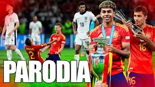 Canción España vs Inglaterra 2-1 Final Eurocopa 2024 (Parodia Wavin´ Flag) ♫ La 4