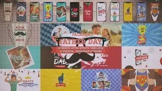 After Effects Template: Fathers Day Package