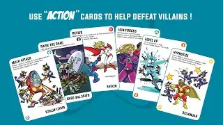 Clawful Villains - Card Game ( Action Cards )