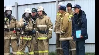 В регионе прошли пятые соревнования среди газодымозащитников