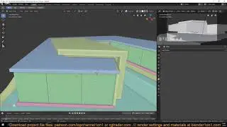 modeling a modern house architectural visualization in blender 2.8 video