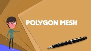 What is Polygon mesh? Explain Polygon mesh, Define Polygon mesh, Meaning of Polygon mesh