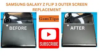 Samsung Z Flip 3 outer screen repair