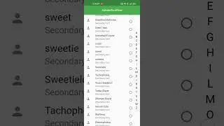 Alphabet Scrollviews