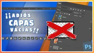 🔥 Cómo FULMINAR las capas PARÁSITAS en PHOTOSHOP 😎