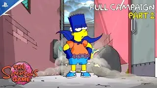 Bartman Begins | The Simpsons Game PART #2 - Full Game MAX GRAPHICS GAMEPLAY No Commentary