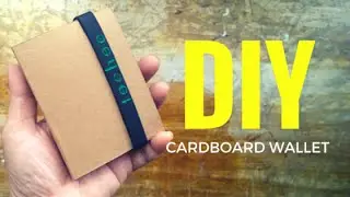 DIY Cardboard n Paper Wallet with Accordion Pockets !