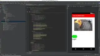 Android Studio change top bar color