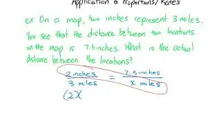 Application of Proportions and Rates