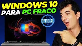 😱Versão mais LEVE do Windows 10 para PC Fraco OFICIAL da Microsoft! Como Baixar e Instalar [GRÁTIS]