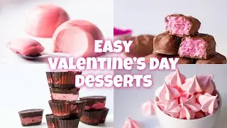 Top 4 Easy Valentines Day Desserts | NATURALLY COLORED