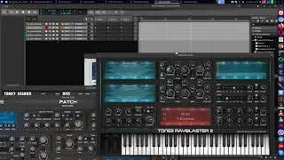 Bitwig Studio 3 and Tone 2 Series Synthesizers.