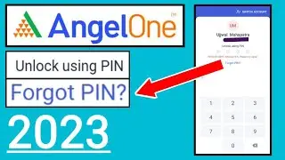 Angel one login pin forgot kaise karen || angel one app Unlock using PIN forgot process first time