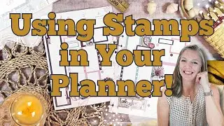 Using Stamps in Your Planner || Kellofaplan || Plan With Me