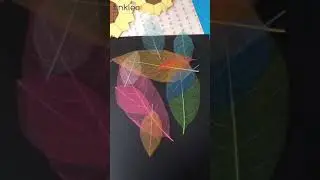 How to Make Leaf Vein Bookmark