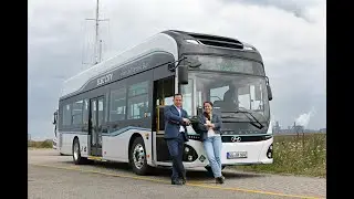 Hyundai Elec City Fuel Cell Bus first look: Amsterdam stop of European Tour